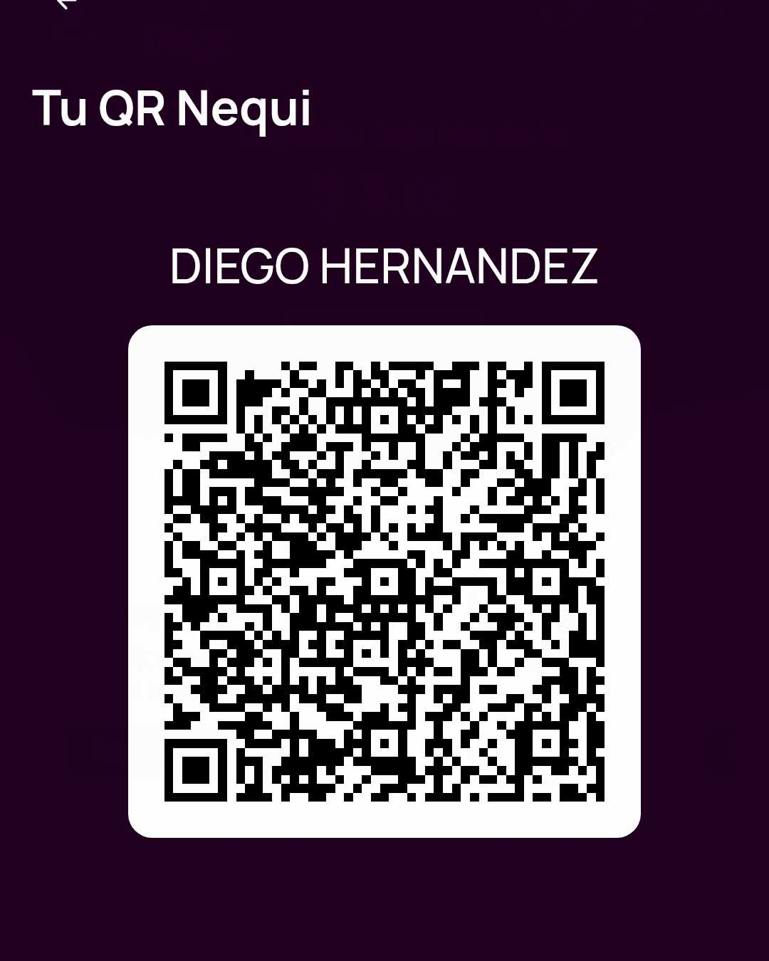 Código QR Nequi